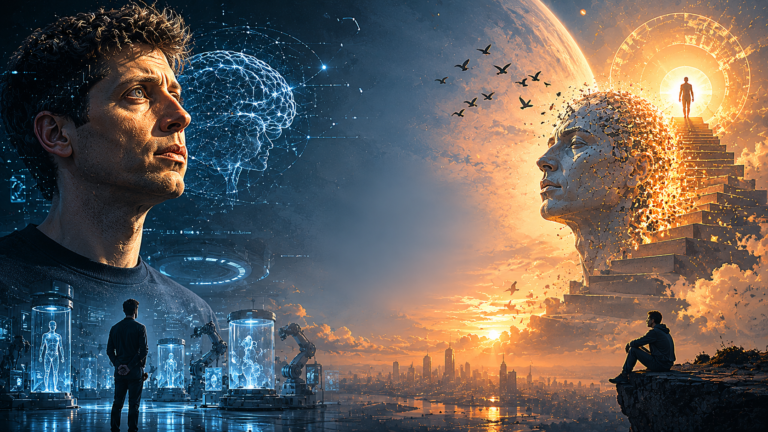 Sam Altman’s Shocking Vision for AI-Powered Immortality